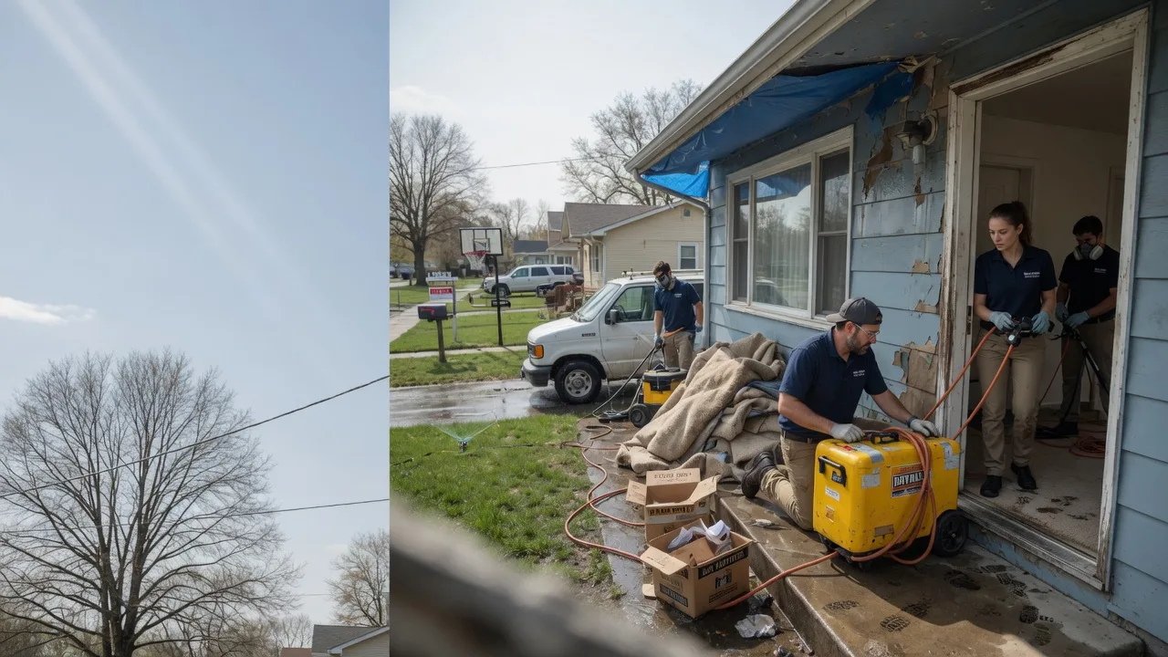 Basement Flood Cleanup in Dagmar, MT near me